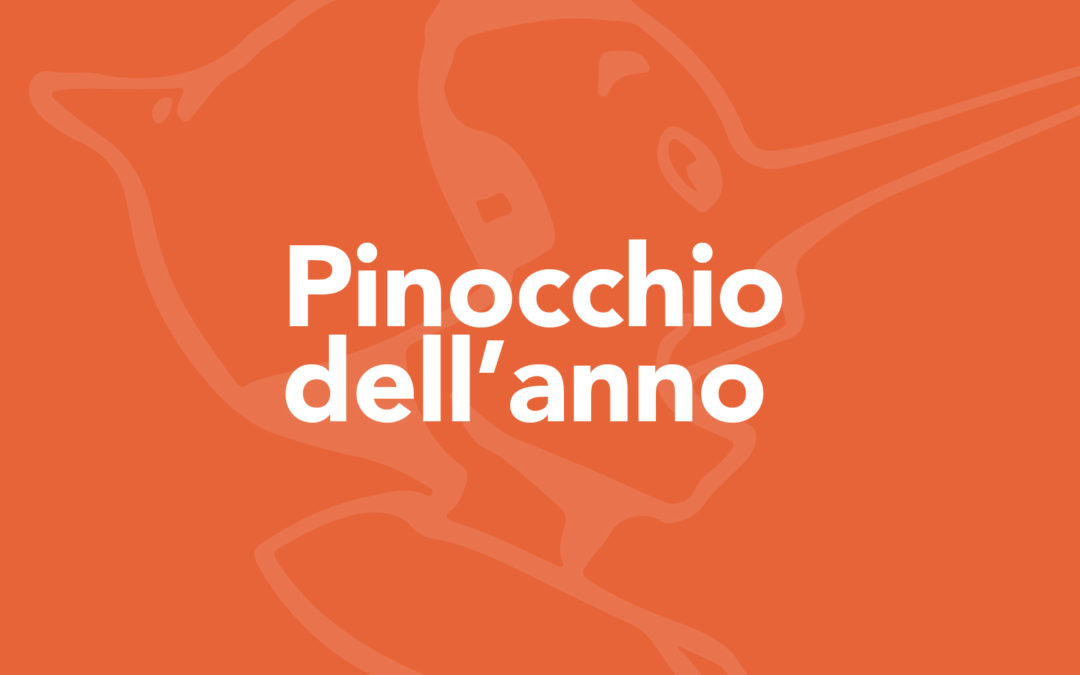 Pinocchio dell’anno